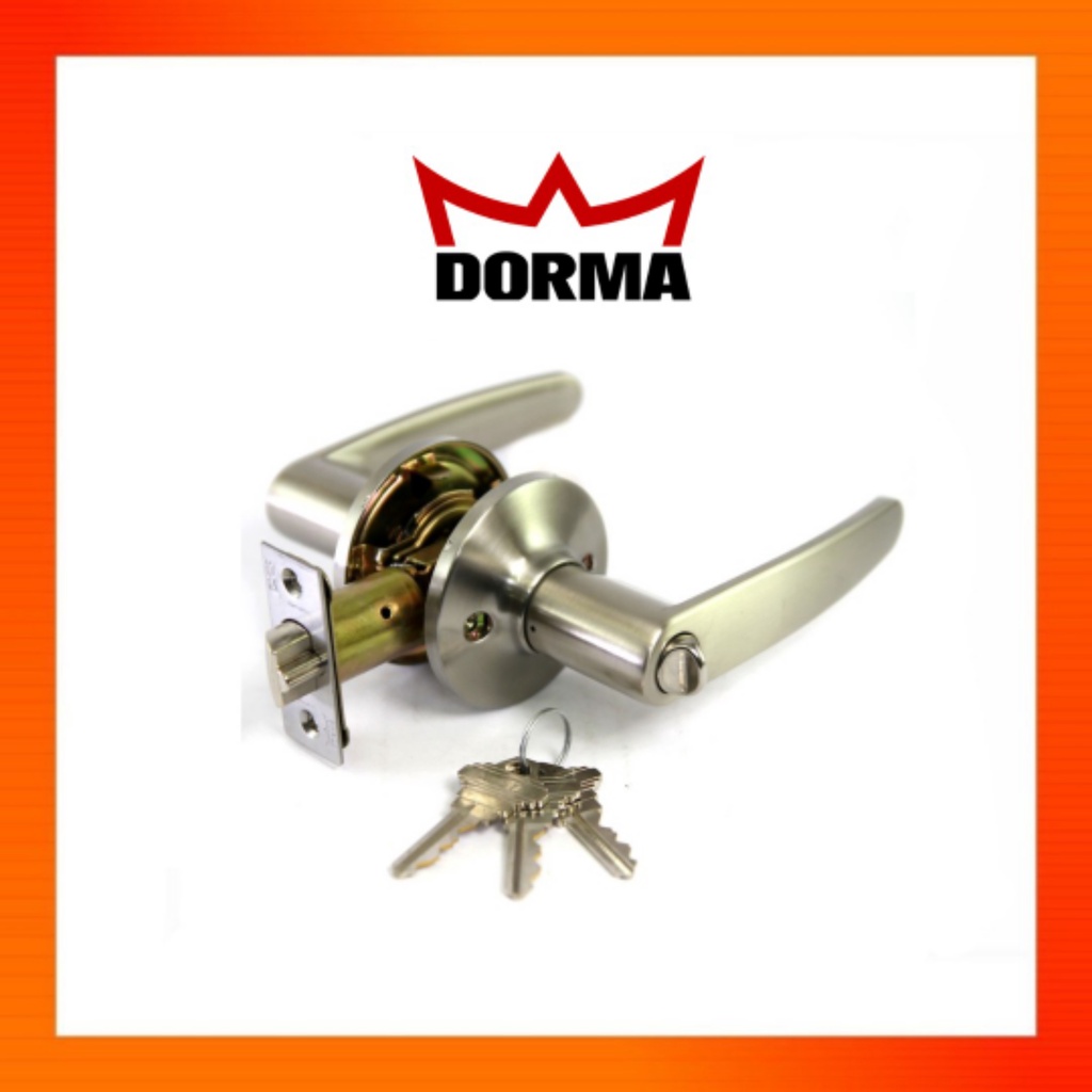 DORMA ENTRY LOCKSET CYLINDRICAL ENTRANCE LOCK TUBULAR LEVERSET LOCKSET ...