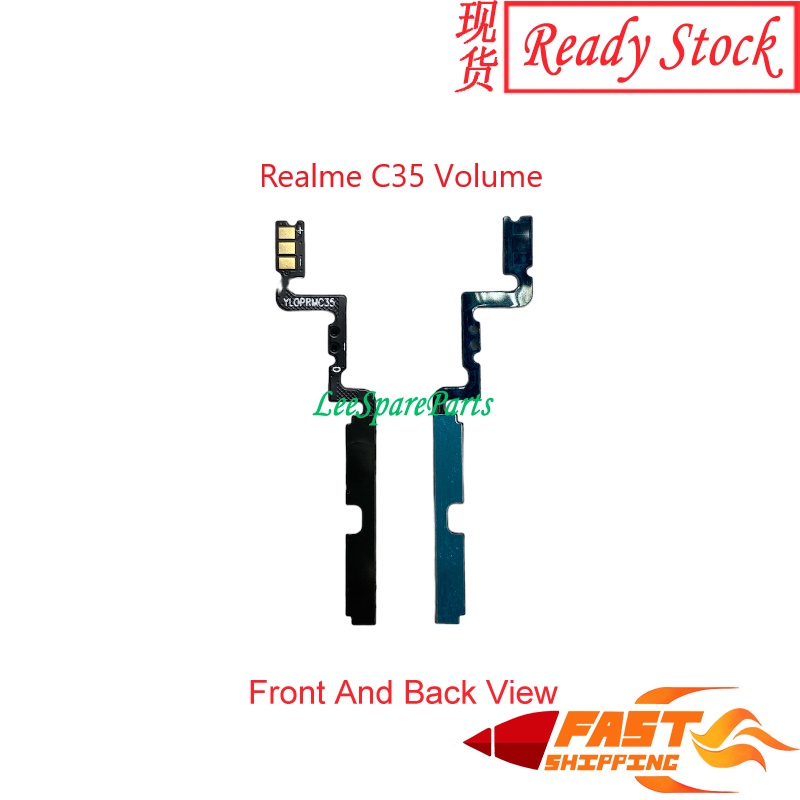 Realme C30 / C30s / C33 / C35 Power On Off Volume Switch Button Flex ...