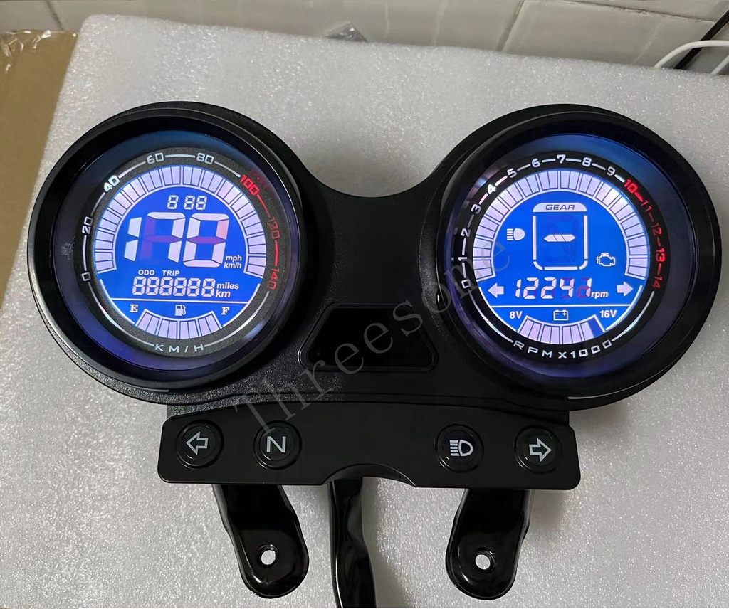 For YAMAHA RXZ Catalyzer Catal 5pv YBR125 YBR 125 Digital Meter
