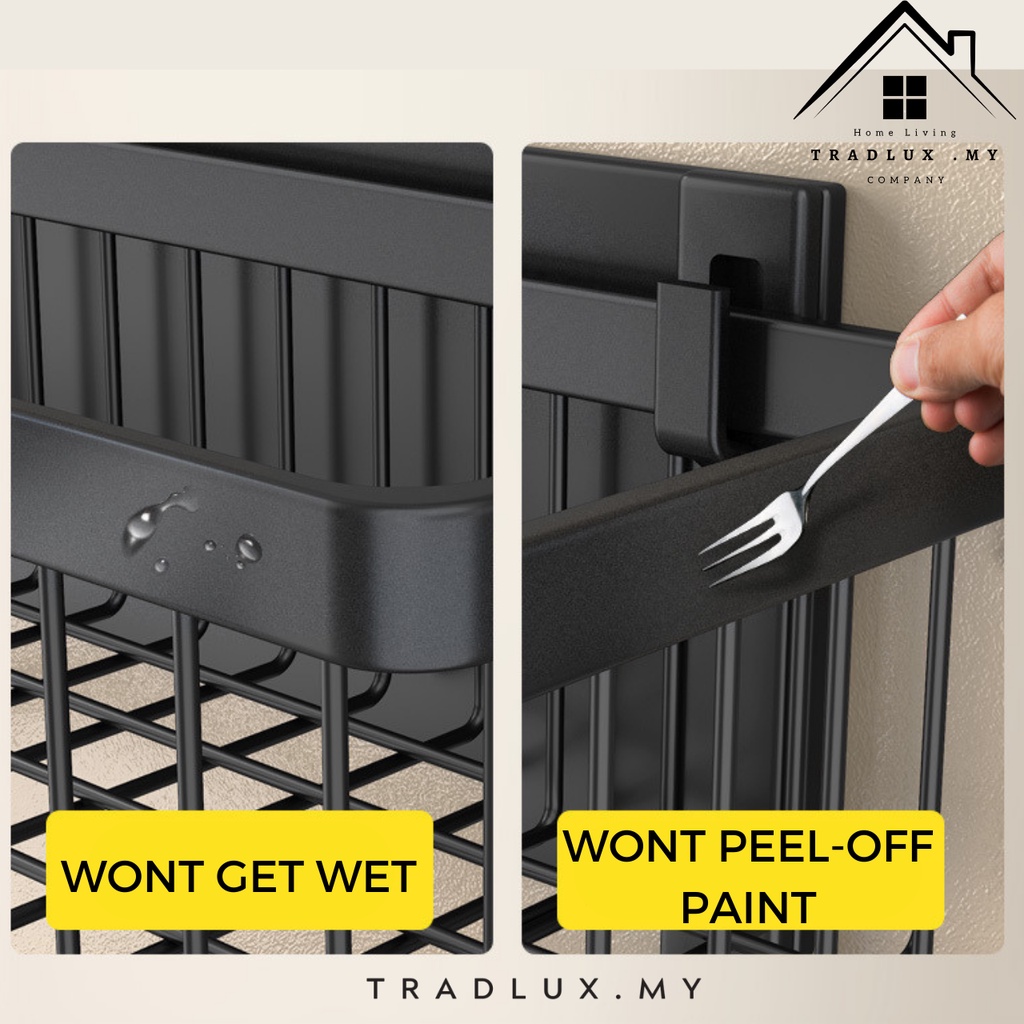 Support 40Kg Carbon Steel Rack Fridge Rack Kitchen Rak r Magnet Stand ...