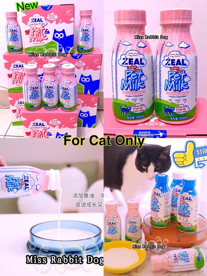 Visual Reference: New 2025 10月 Zeal Lactose Free Pet Milk 380Ml Milk