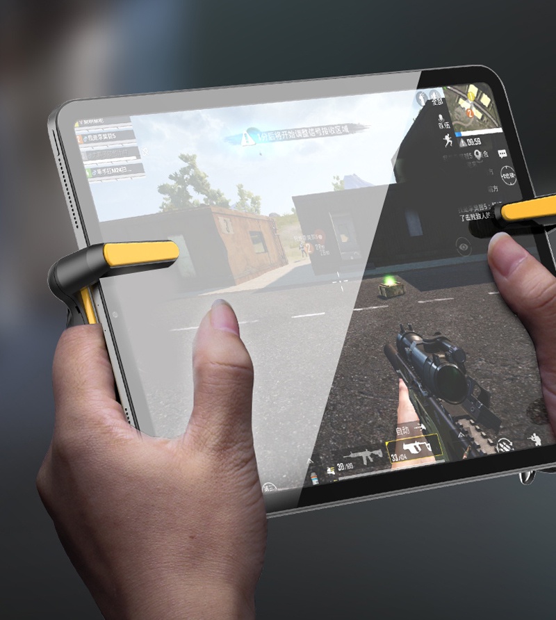 IPad PUBG Controller Six Finger Capacitance Adjustable Mobile Game ...