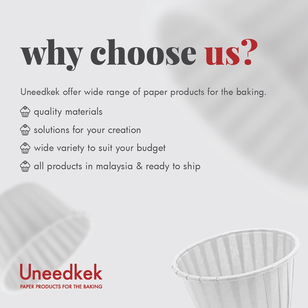 Uneedkek Baking & Wax Paper