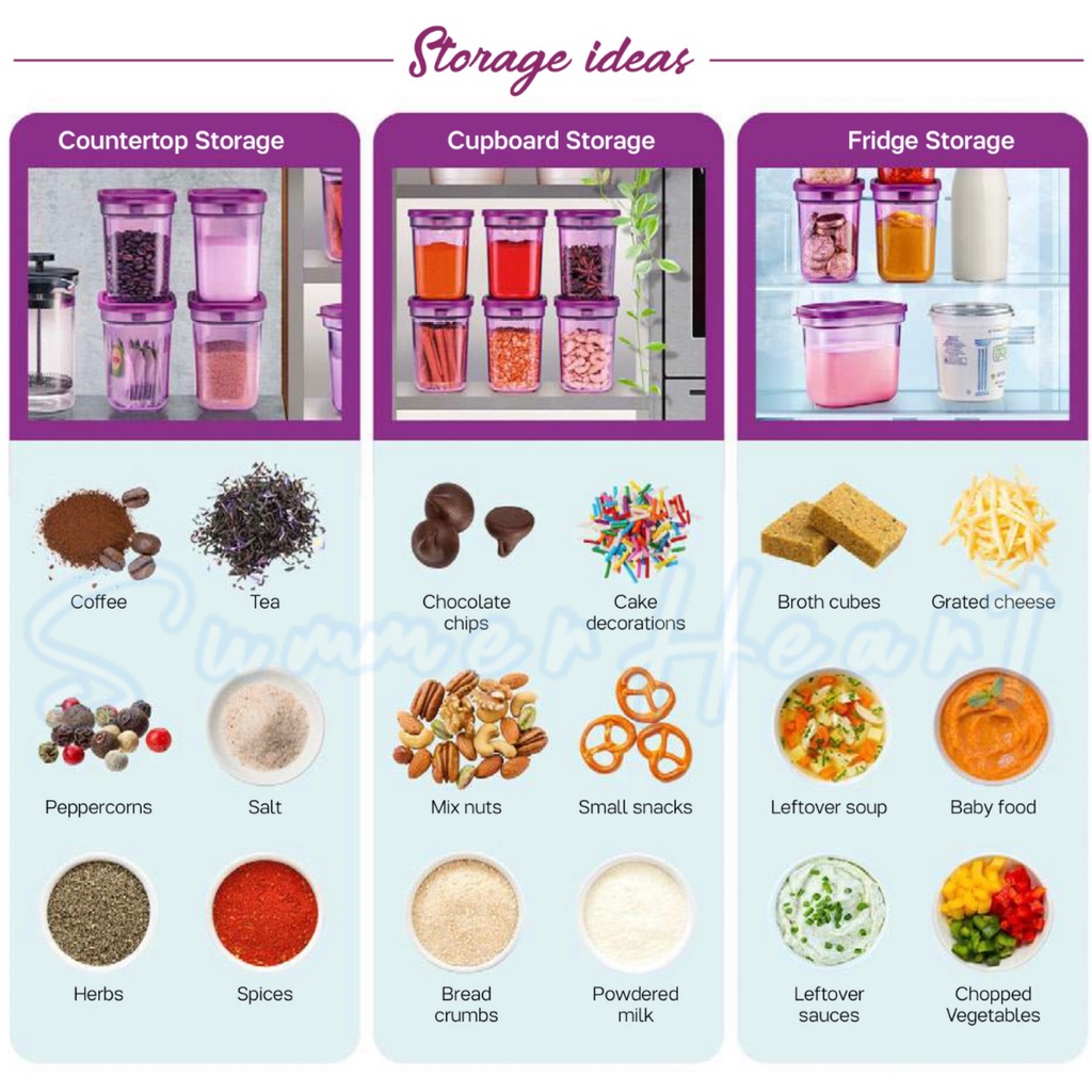 Tupperware Umami Collection 500ml with Spoon | Shopee Malaysia