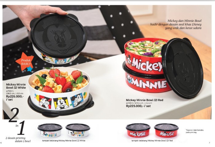 Set of Disney Mickey & MI – TUPPERWARE-KSA