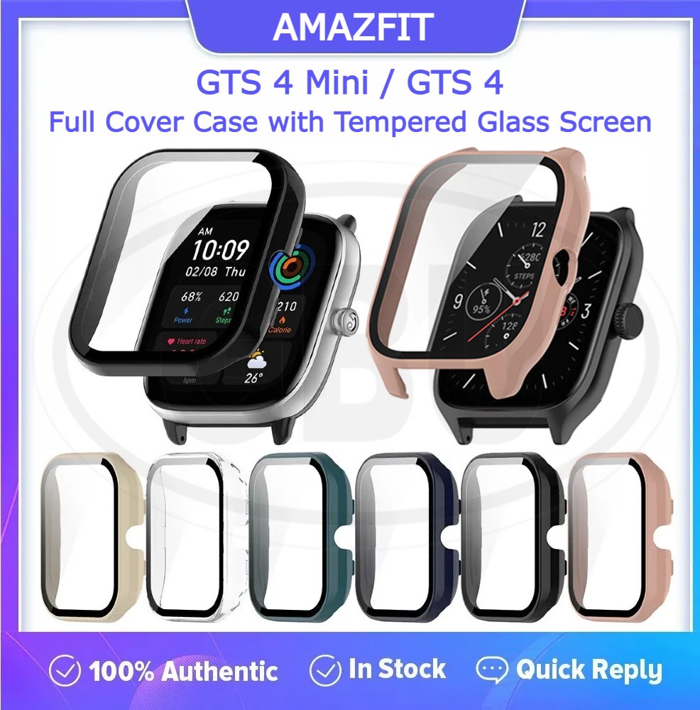 For Amazfit GTS4 Mini Wrist watch Tempered Glass Screen Protector