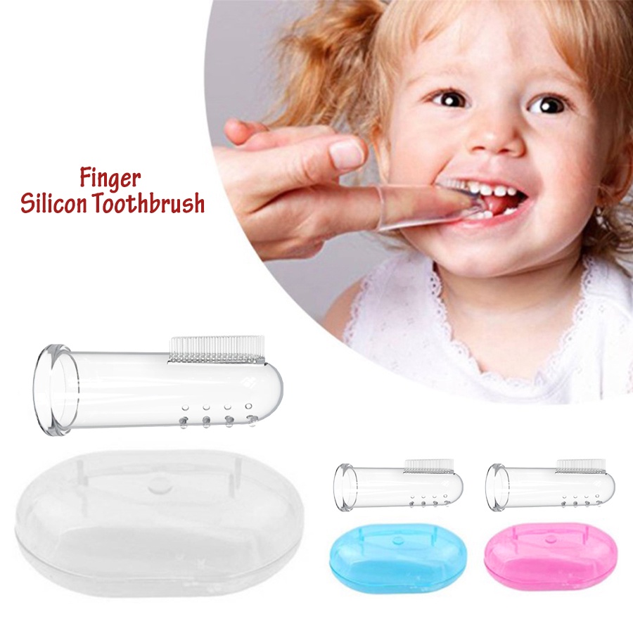 Finger toothbrush online for kids