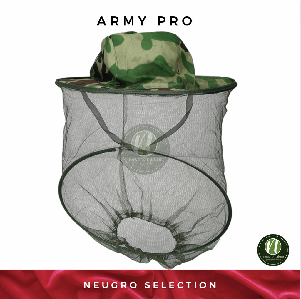 Neugro Garden Anti Mosquito Cap/ Bee Net | Topi Anti Nyamuk & Lebah ...