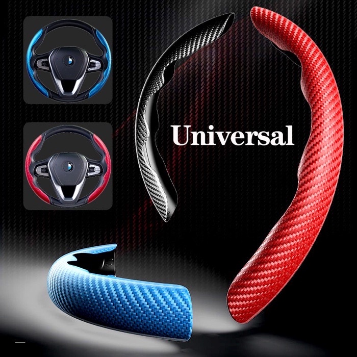 Honda Sport Grip Synthetic Leather Steering Wheel Cover – Fits Most Cars, SUVs, Trucks