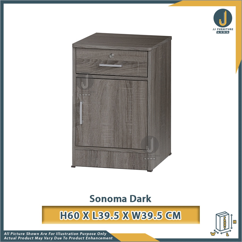 [JJ Furniture DIY] Suria Multipurpose Bedside Chest Side Table with ...