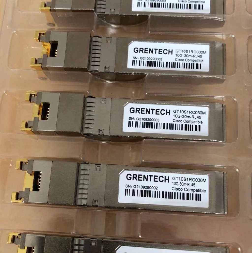 10G SFP+ RJ45 Copper Module 10GBase-T SFP+ Copper RJ45 30m 10000M SFP ...