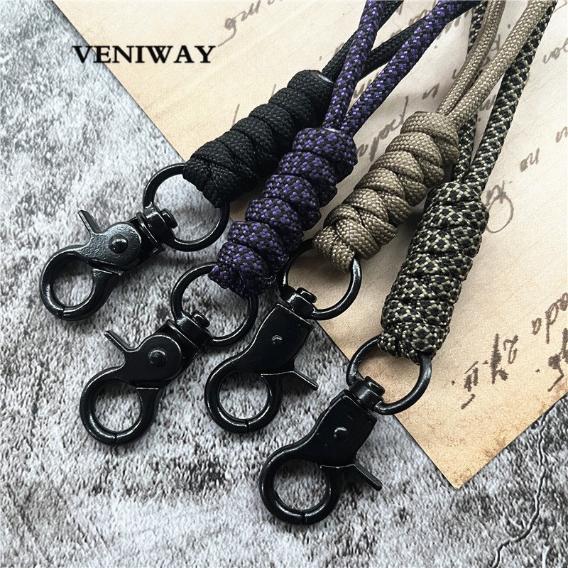 Keys Rope Handmade Keychain Lanyard Metal Keyring Lanyards Premium ...
