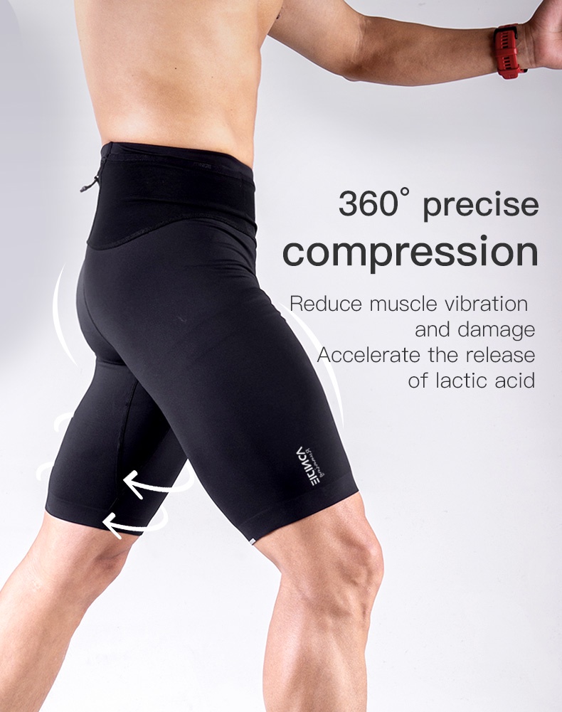 AONIJIE FM5120 Men Sports Compression Pants Lightweight Tight Running Moisture Absorption Wear