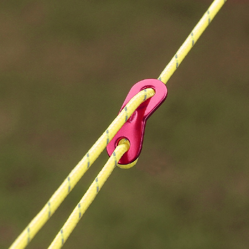 TenXion Outdoor Aluminum Alloy Double Eye Wind Rope Buckle Peanut ...