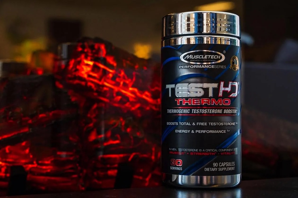 MuscleTech Performance Series Test HD Thermo 90 Capsules Testosterone ...