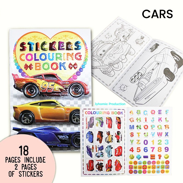 Coloring Book for Kids Color Book Sticker Book Children Book Colour ...