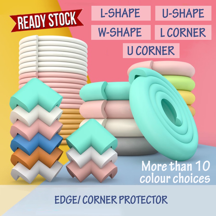 Baby Edge Protector Soft Rubber Hurt Prevention Edge Corner Guards Baby