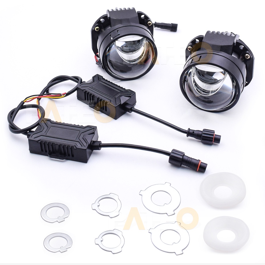 2.5 inch Bi-LED Lenses in Headlight Matrix High Low Projector Lens H1 ...