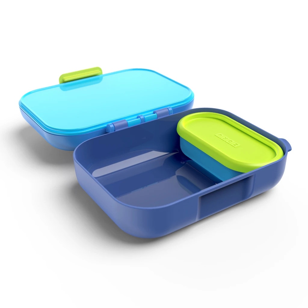 Zoku Neat Bento Jr. Kids Lunch Box Double Layer School Lunch Compact ...