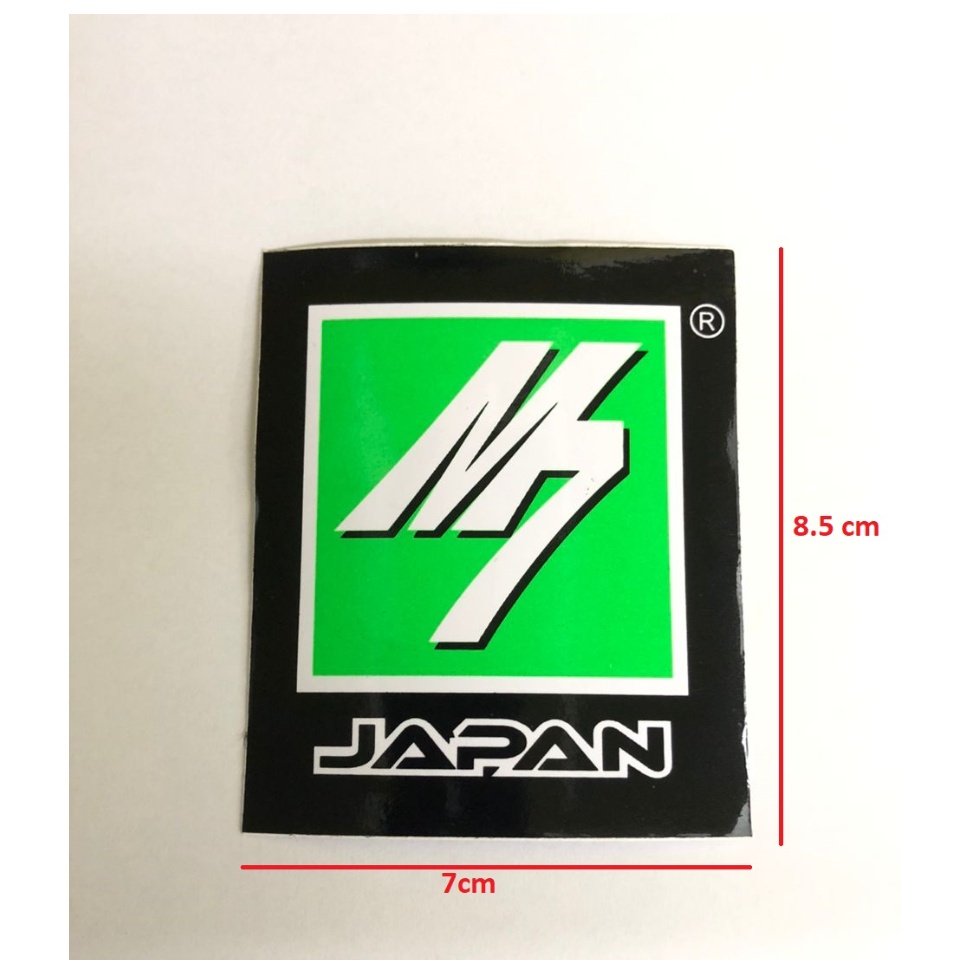 M7 JAPAN Sticker 7cm x 8.5cm (1pc) | Shopee Malaysia