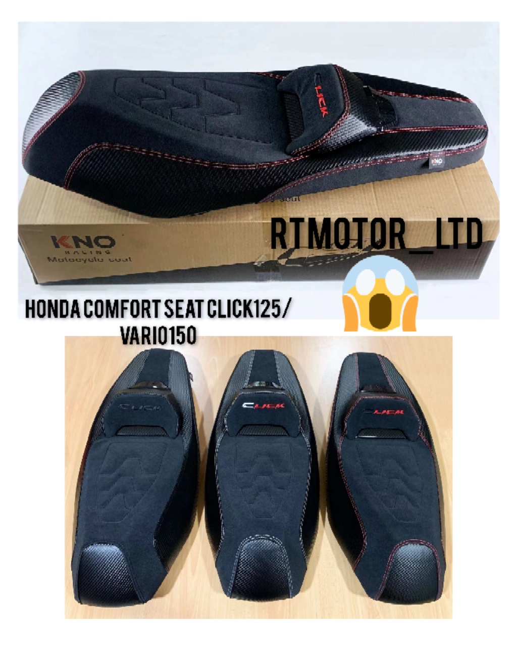 HONDA VARIO150 / CLICK125 PHIPSON EUROPE SOFT COMFORT SEAT LEATHER ...