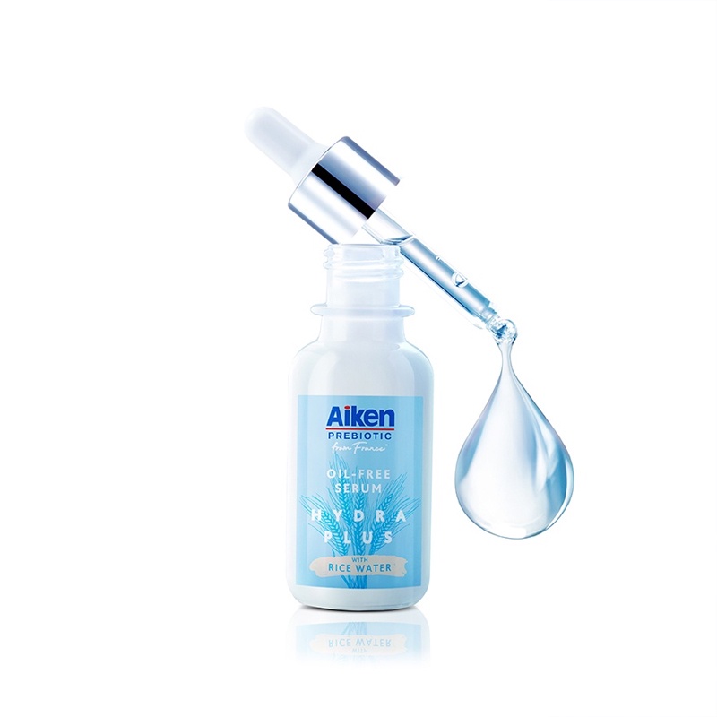 Aiken Prebiotic Oil Free Serum 30ml Hydra Plus With Rice Water ...