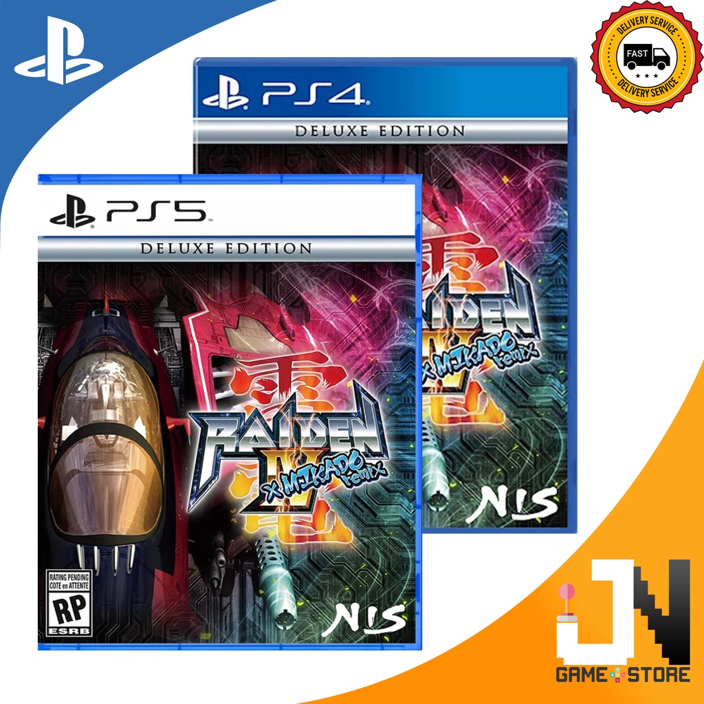 PS4 / PS5 Raiden IV x Mikado Remix Deluxe Edition (R1)(English)(NEW ...