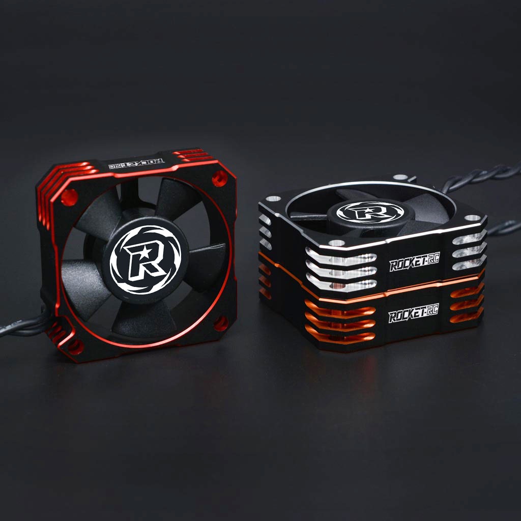 Rocket 35mm Aluminium HV Cooling Fan 21000 RPM for RC Motor ESC Surpass ...