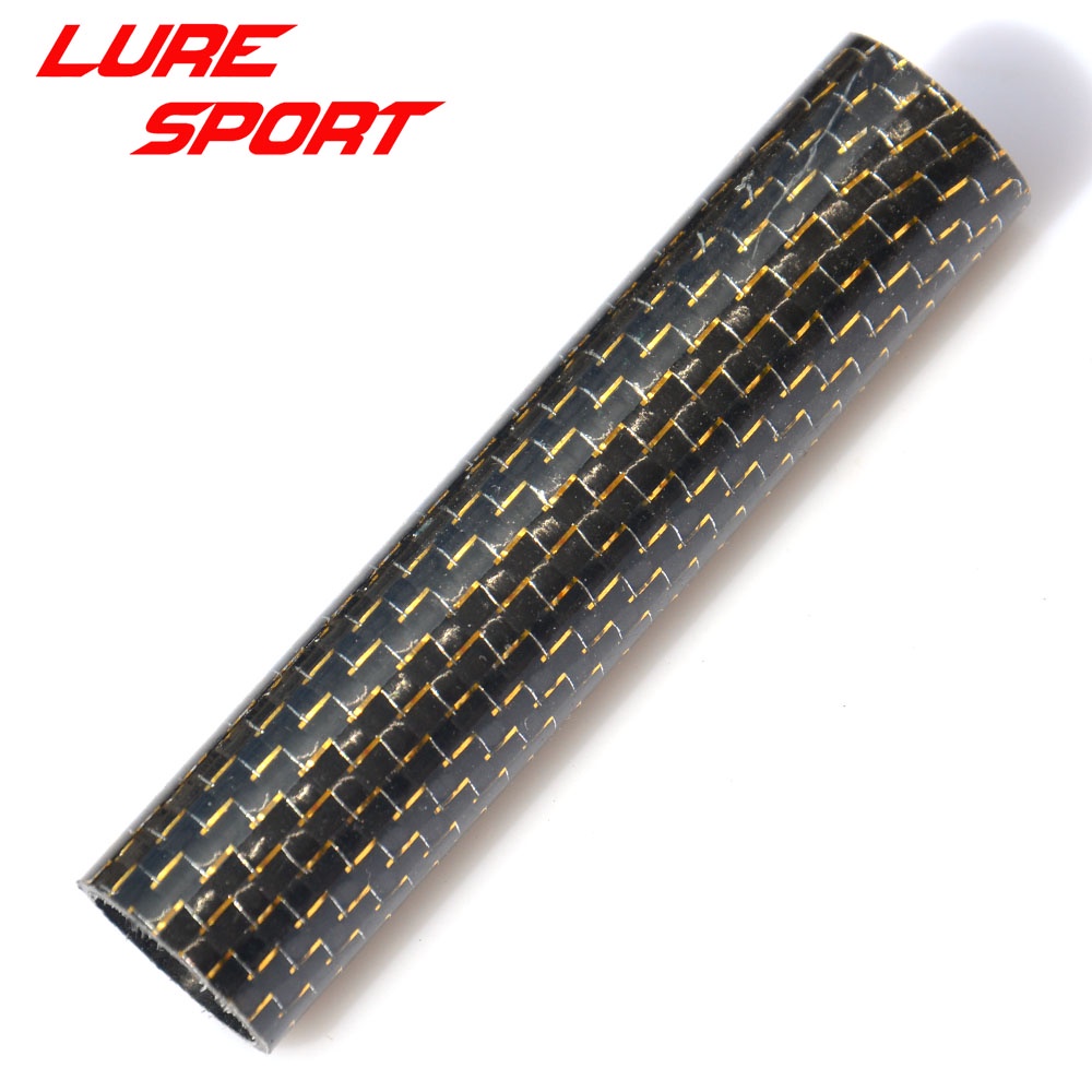 Luresport 12pcs Graphite Slip Rings Reel Seat Caps For Ice