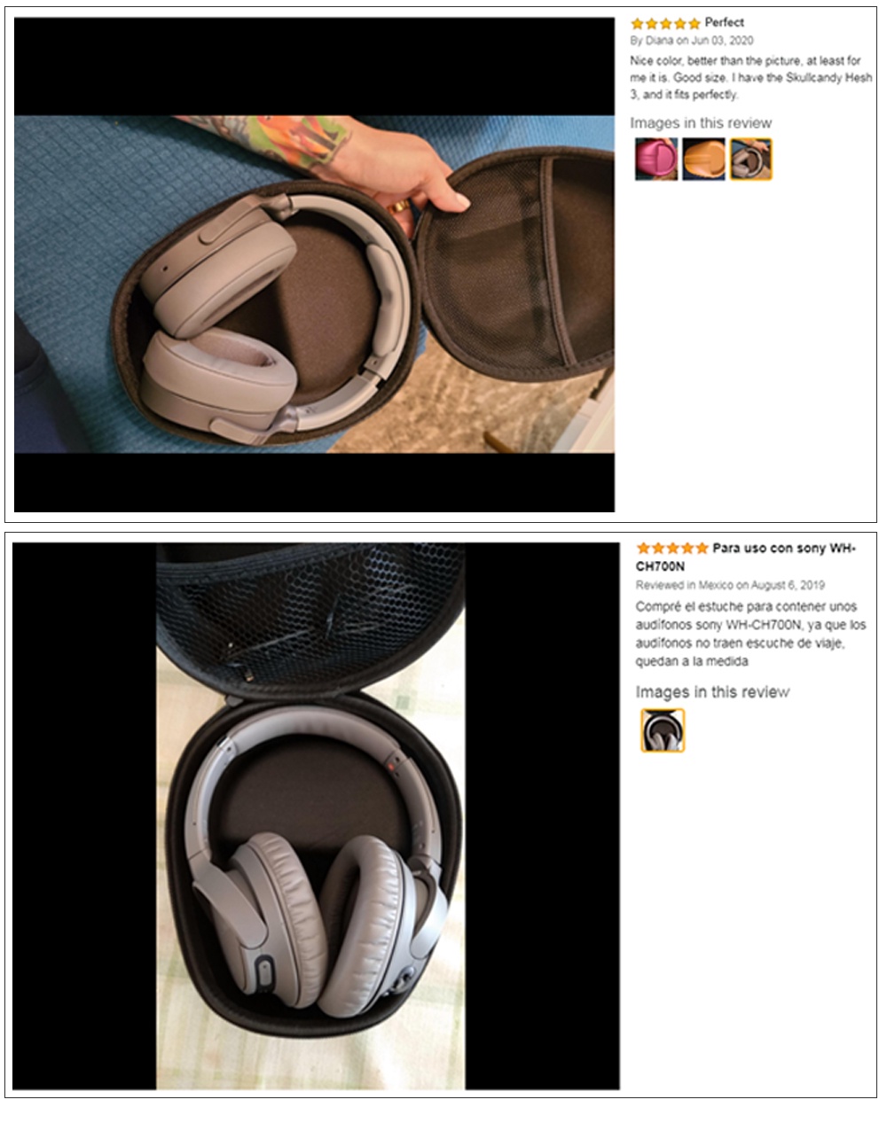 BlueWow Headphone Case Wearing a Hard Protective Shell Replacement ...