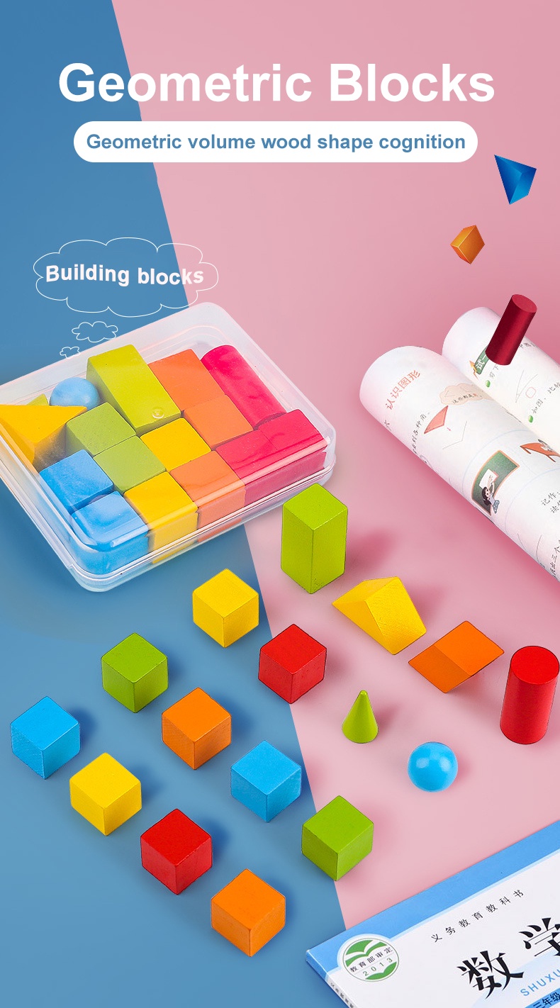 Children Building Blocks Square Cubes Baby Kids Stacking Stack Up ...