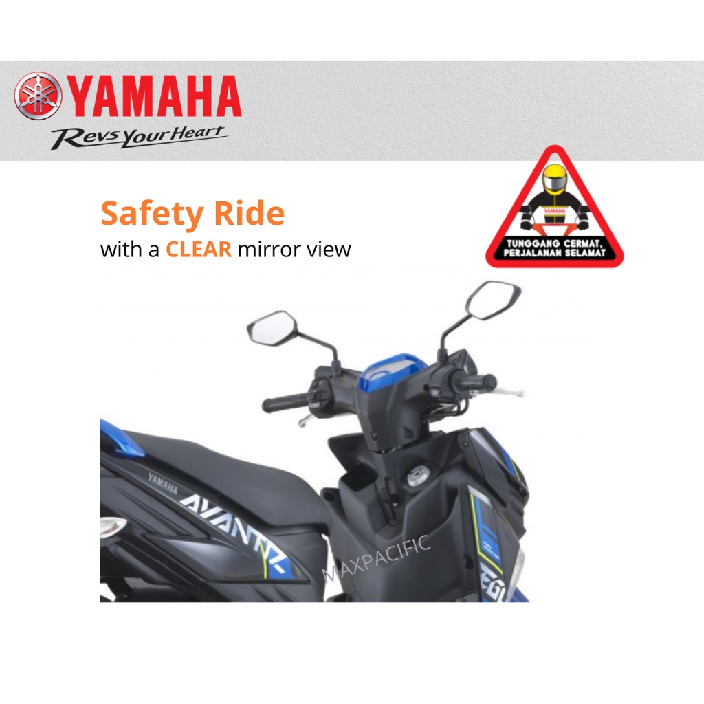 Yamaha Side Mirror NVX Avantiz Solariz NMax Motorcycle Scooter Cermin