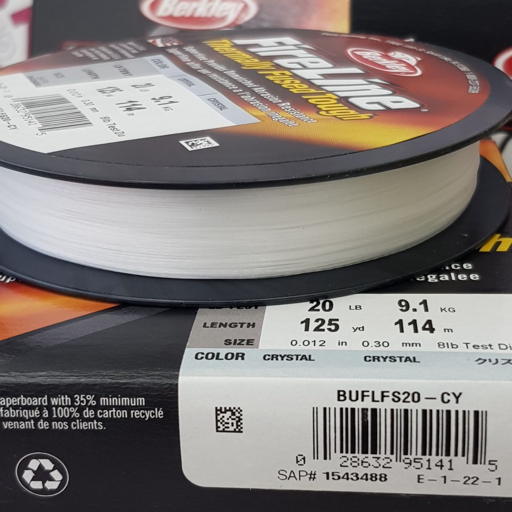Berkley FireLine® Superline, Crystal, 30lb | 13.6kg, 1500yd | 1371m - View #4
