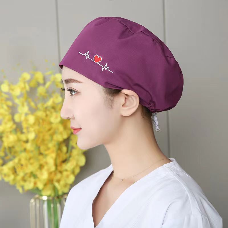 Surgical Caps Adjustable button and elastic for Nurse Doctors Dentist ...