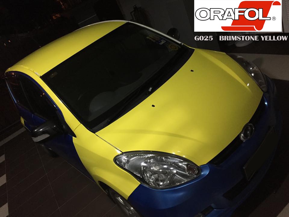 ORACAL 651 Gloss Yellow Vinyl Sticker / Cutting Sticker / Outdoor ...