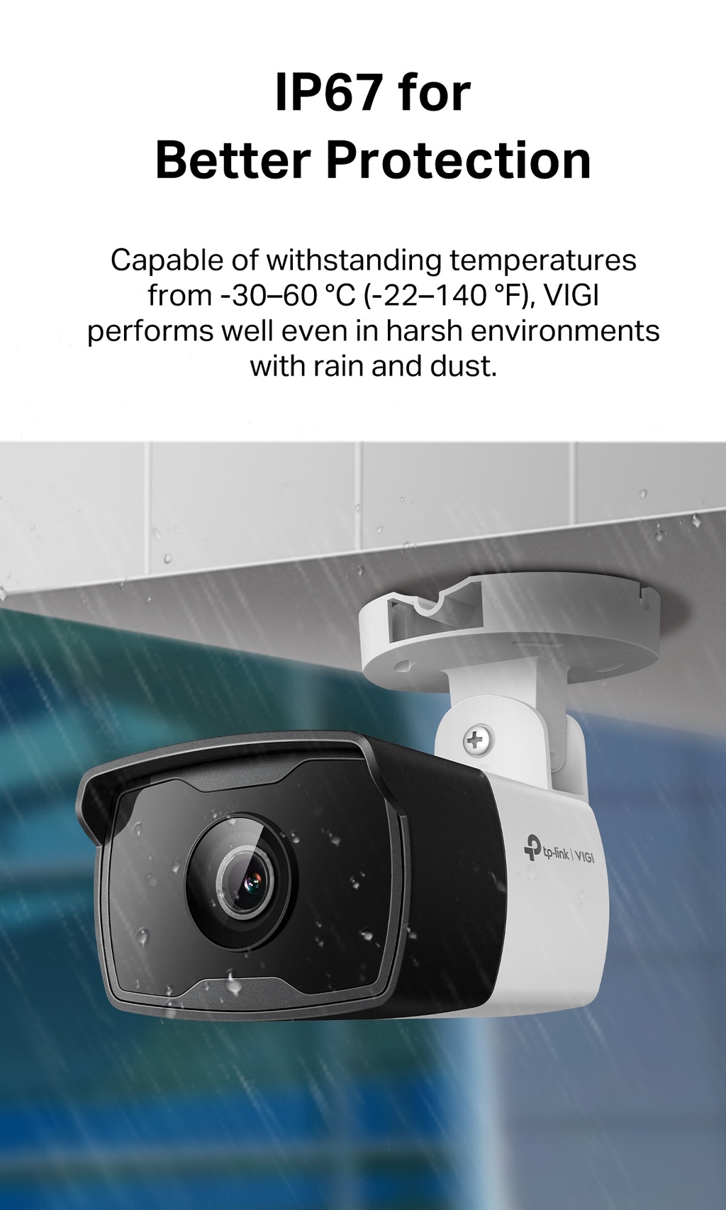 TP-Link 2MP AI CCTV VIGI C320I Full-HD Outdoor IR Bullet Wired IP ...