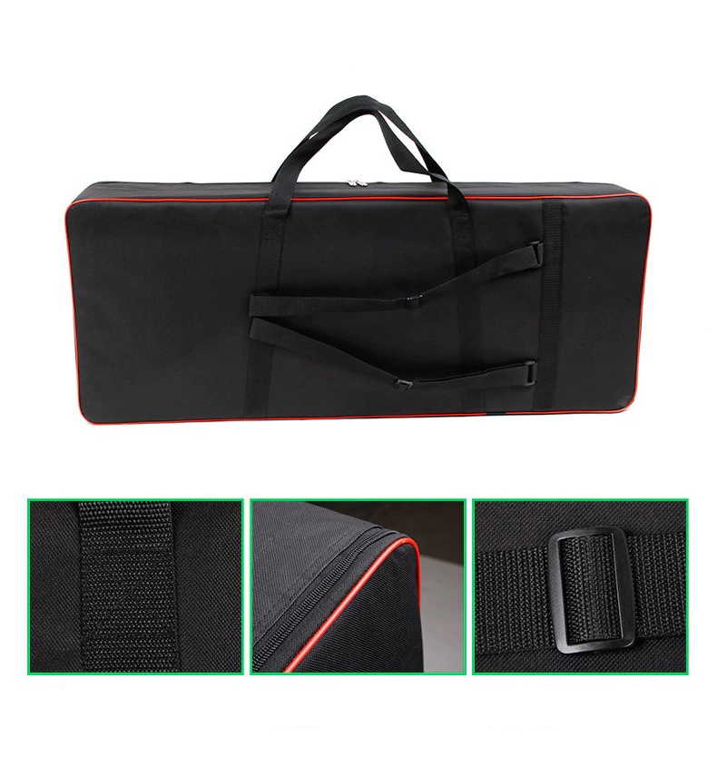 Portable 61 Keys / 88 Keys 10mm Padded Keyboard Piano Bag Keyboard Case ...
