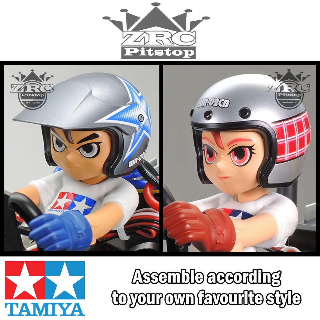 ZRC Tamiya Multipurpose Driver Figure Set 54864 For RC Car Bike Dancing ...