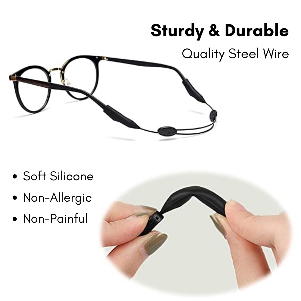Universal Glasses Sport Band Adjustable Length Glasses Strap Glasses