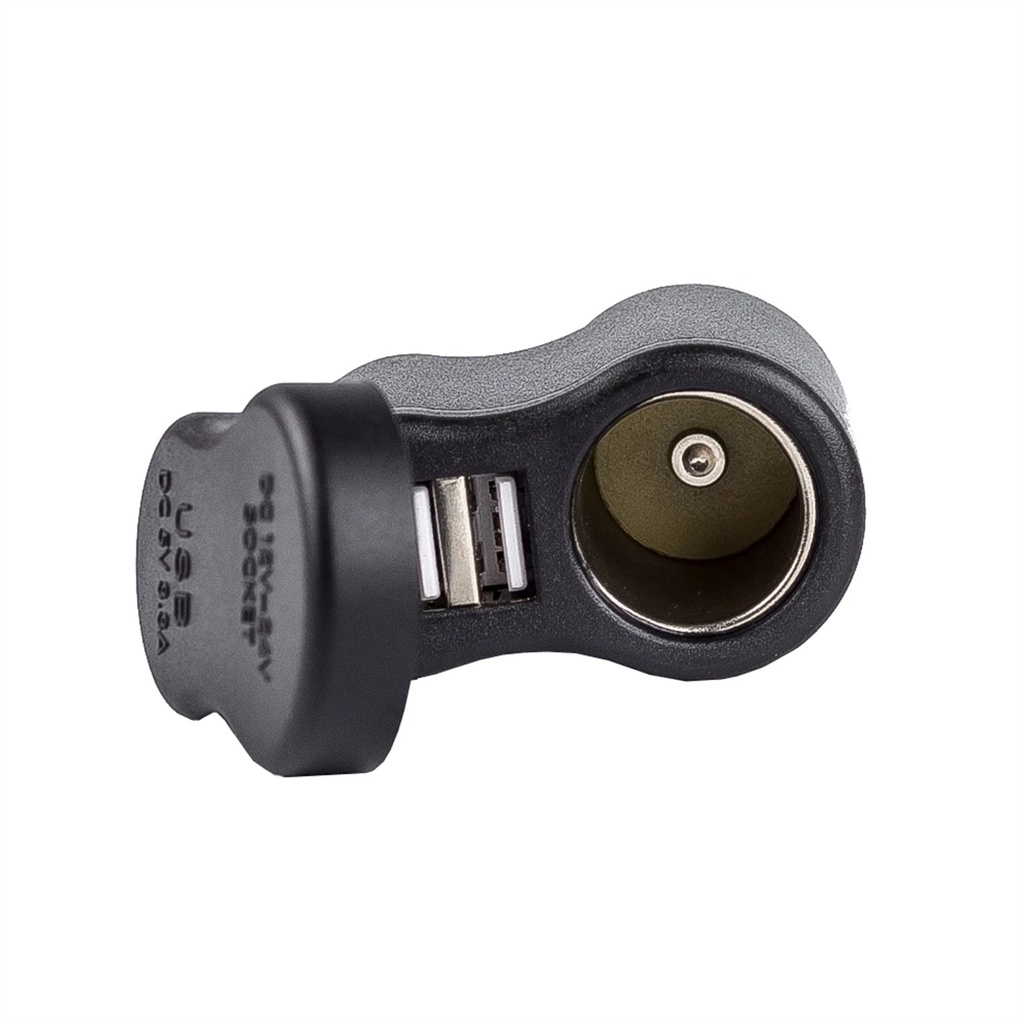 Dual USB Charger Cigarette Lighter Motorcycle Power Adapter for BMW ...