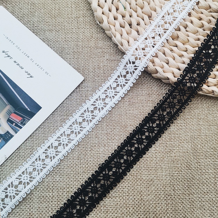 Border lace / French lace / Eyelash Border Lace 2cm Ready Stock ...