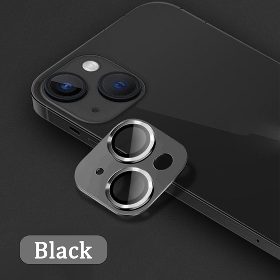 Lens Metal Camera Lens Protector On for iPhone 14 13 12 Pro Max Plus