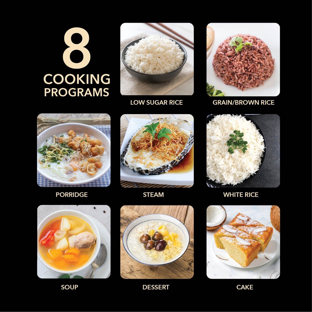 Corvan Low Sugar Rice Cooker C15 with 8 Programs Shopee Malaysia