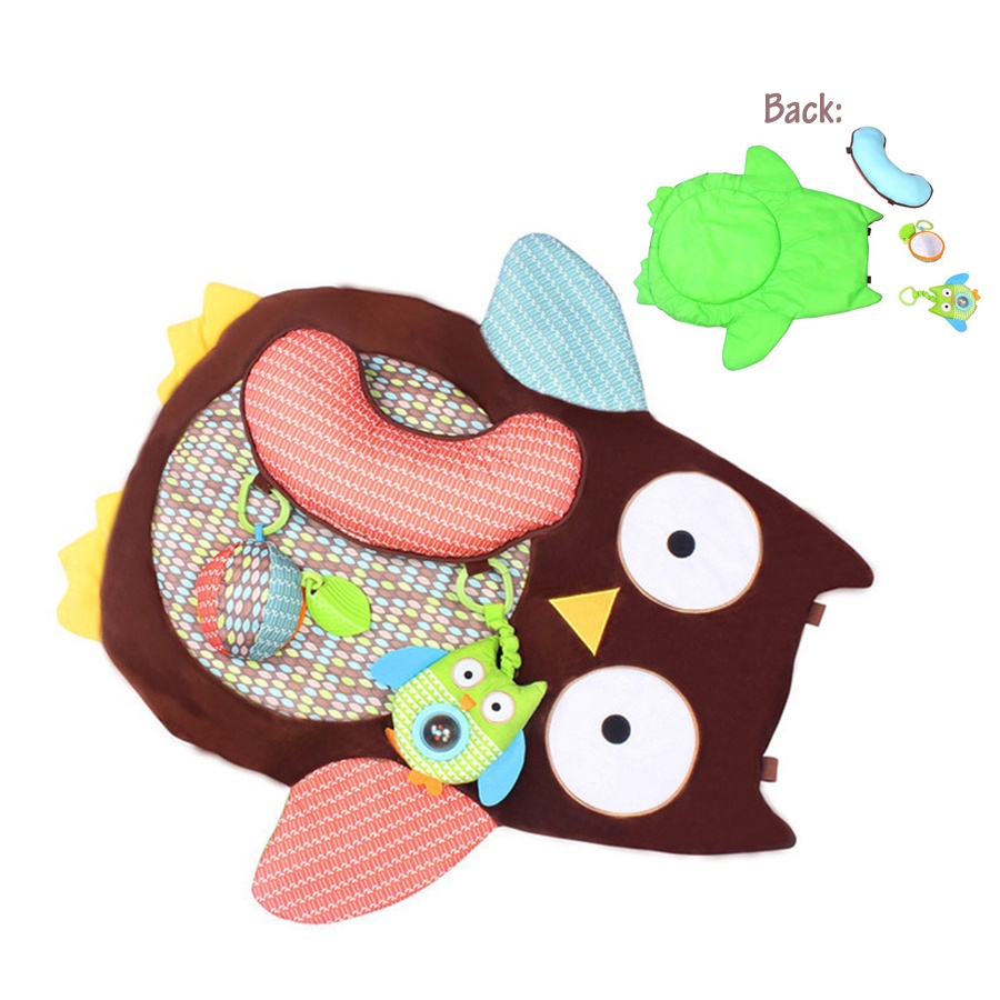 Newborn Baby Play Mat Kids Cotton Playmat Crawling Gym Soft Children ...