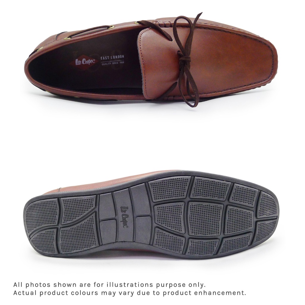 Lee Cooper Men s Casual Moccasins Shoes ZW823 Shopee Malaysia