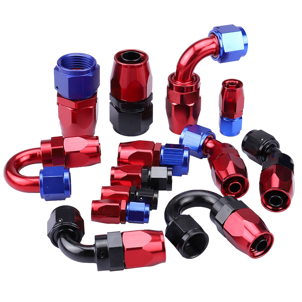 AN4/AN6/AN8/AN10/AN12 PTFE Hose End Fttng Adapter for PTFE Hose Lne