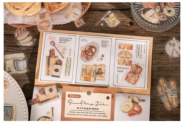 IFM INS Vintage Beautiful Life Plan Series Literature and Art PET Deco ...