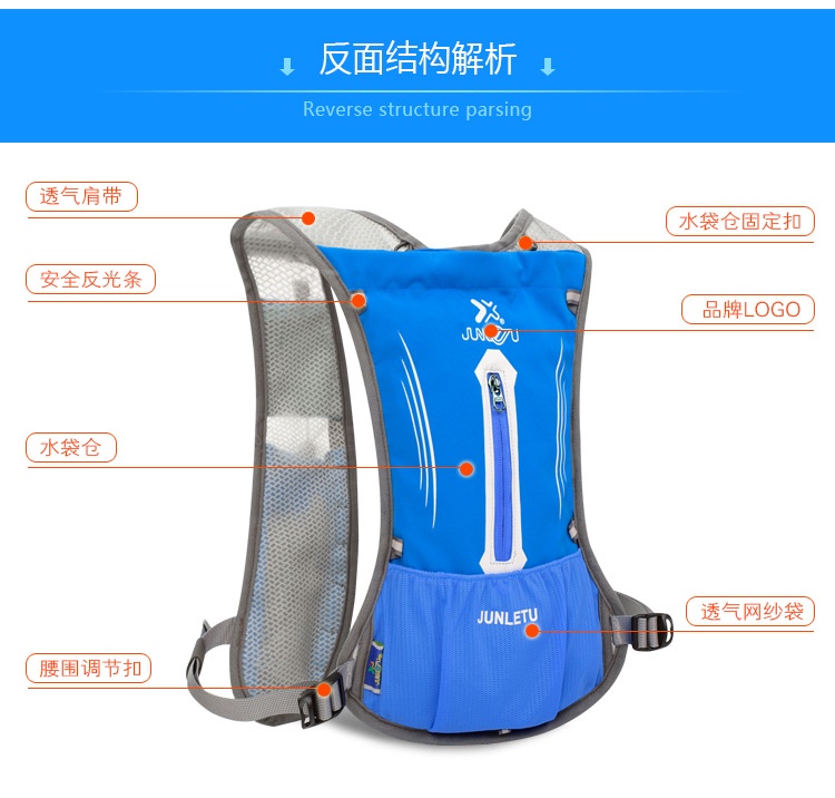 Ship From KL FREE RETURN Outdoor Hydration Bag Running Vest Pack Hiking Pack Water Bladder Bag Junletu Shopee Malaysia