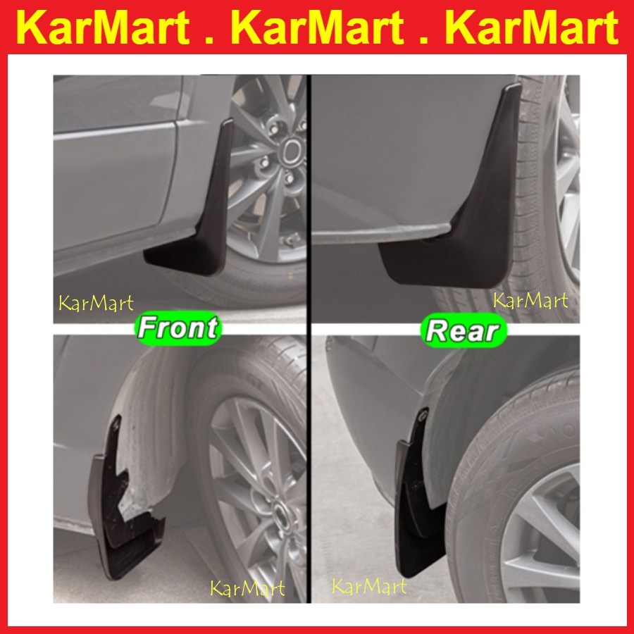 TOYOTA Veloz 2022 - 2025 Splash Guards Mud Flaps Mud Guards Fender 4PCS ...