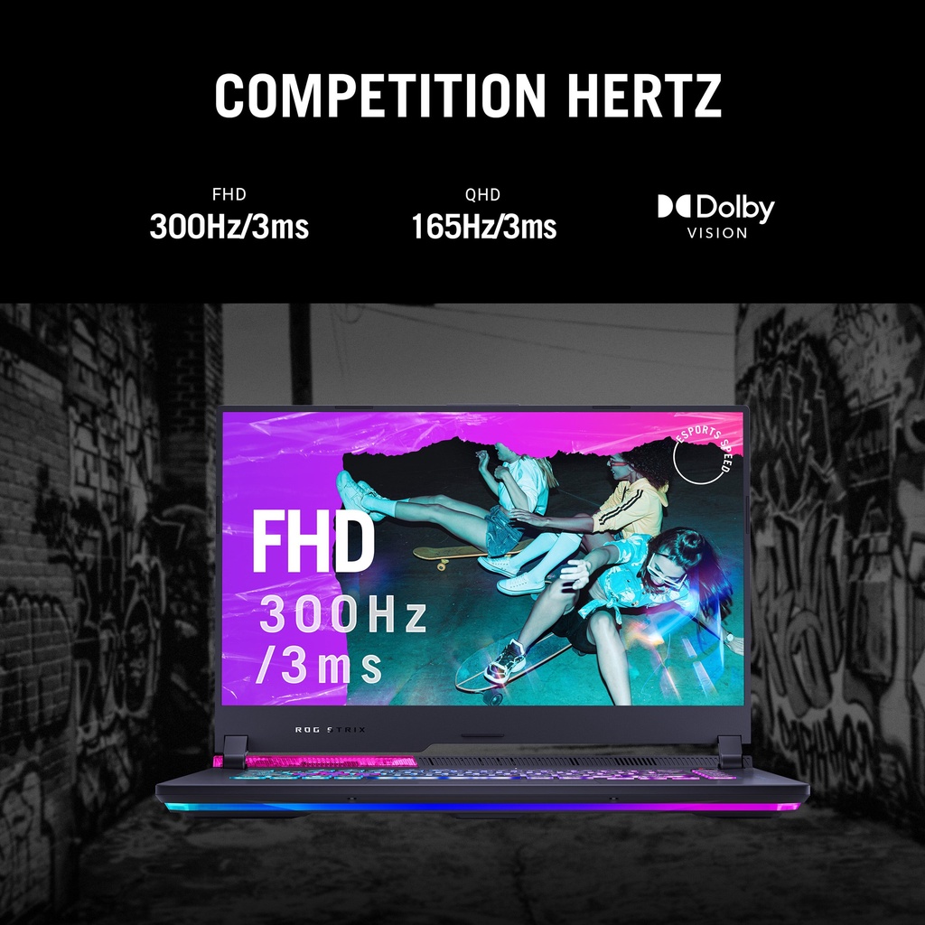 Schermo LED LCD 15.6 Pollici WQHD 165Hz Per ASUS ROG Strix G15 G513R (G513RM-WS74) - Opaco